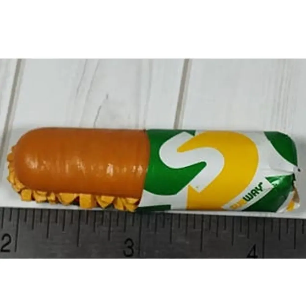 Zuru Mini Brands Foodies Subway Foot Long Sub Exclusive Barbie Doll Fast Foods